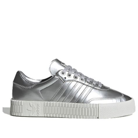 adidas sneakers zilver wit|white adidas sneakers.